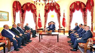 أردوغان يلتقي هنية بإسطنبول ووزير الخارجية الإسرائيلي يهاجمه